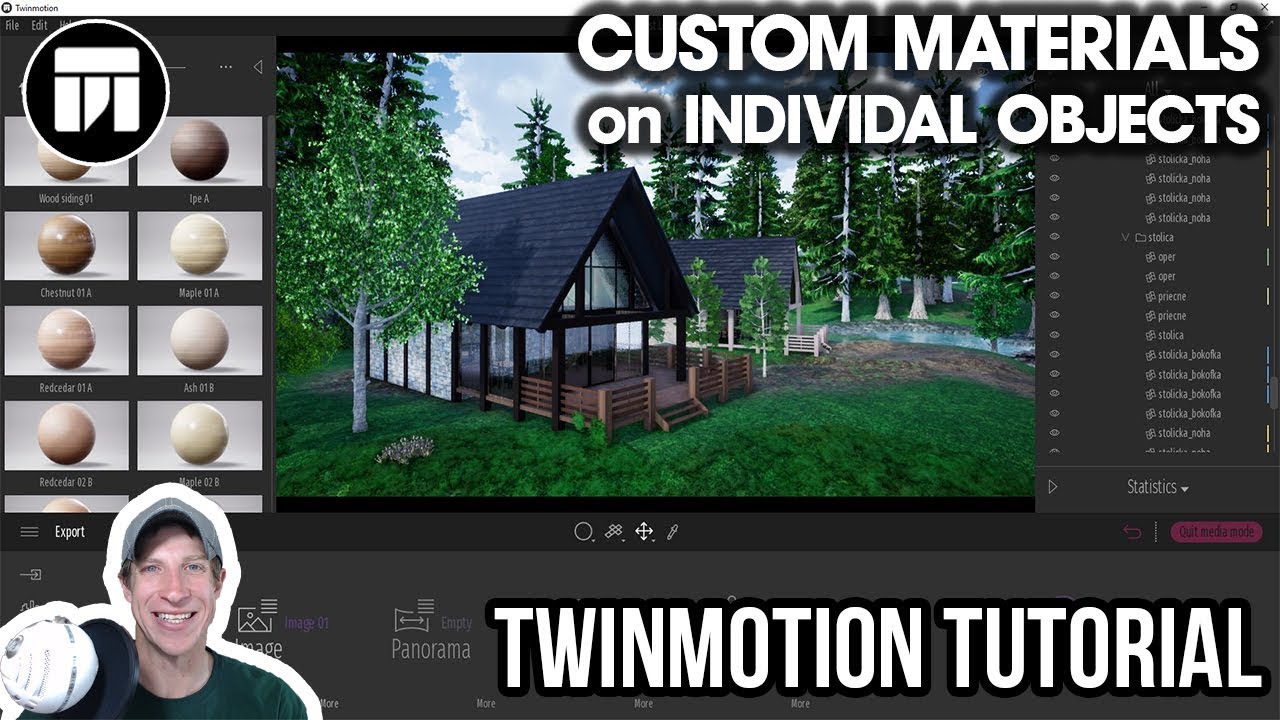 materials on twinmotion