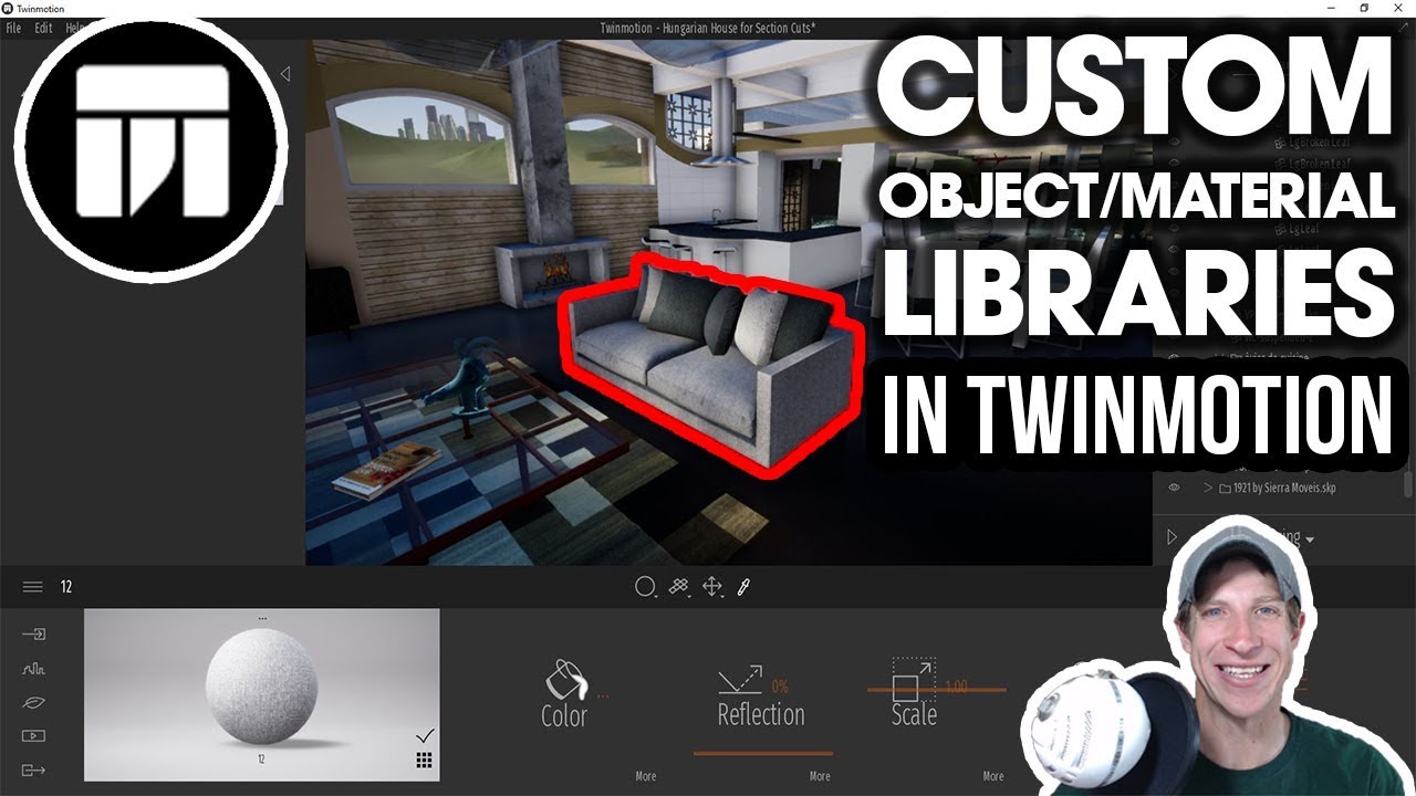 twinmotion library