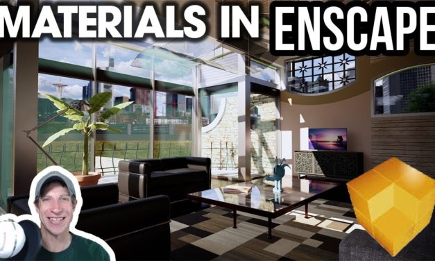 GETTING STARTED RENDERING IN ENSCAPE (EP 2) – Adding and Editing Materials