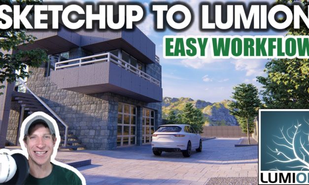 Rendering a Modern House in Lumion – Complete SketchUp to Lumion Workflow!