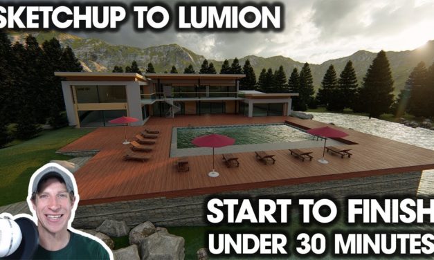 SKETCHUP TO LUMION Final Render in Under 30 Minutes!