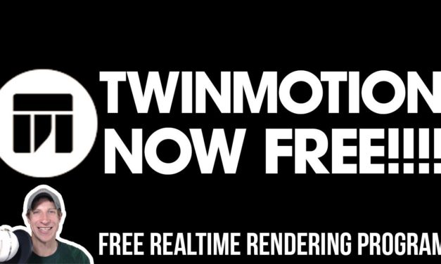 TWINMOTION IS FREE! (Free Realtime Rendering Program!)