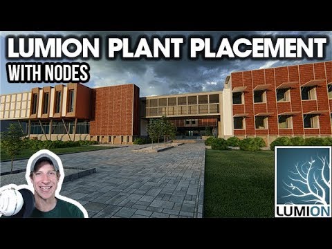 Quick PLANT PLACEMENT in Lumion with Node Replacement